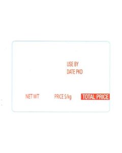 LIN-301 Utility Thermal Labels, 64mm W x 46mm L