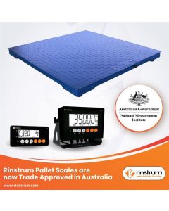 Painted Steel Pallet Scales - Rinstrum RPS1212