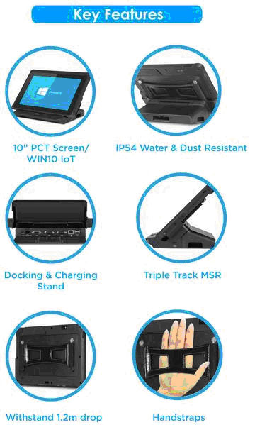 Tablet POS System with hospitality software for a Laneway Coffee Shop 