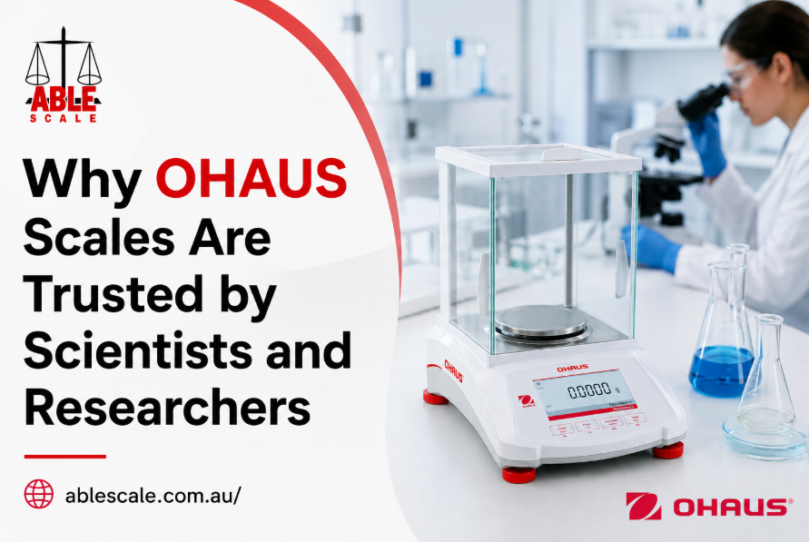 Choose OHAUS Scales for Precision Weighing