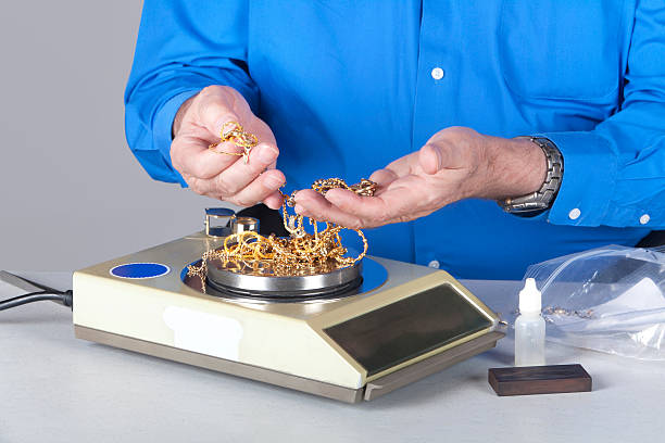 precision scale for weighing gold