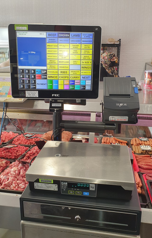Deli point of sale system - deli POS scale machine